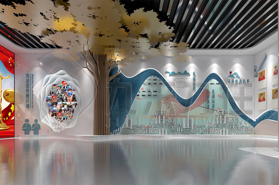 法制宣傳基地，普法教育館，展廳設計，規(guī)劃，實施