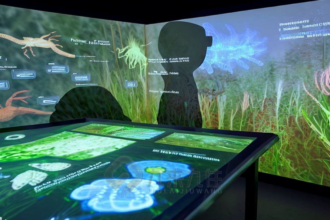 高科技垃圾分類科普館效果圖